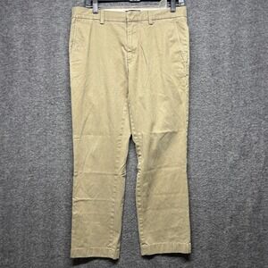 Banana Republic‎ Aiden Chino Pants Mens 31x30 Khaki Casual Trousers
